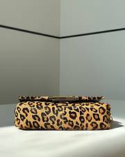 Fendi Baguette Printed cavallino calfskin bag brown size 19cm - 5