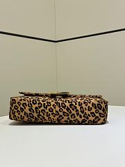 Fendi Baguette Printed cavallino calfskin bag brown size 27 cm - 3
