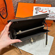Hermes Kelly To Go Epsom Etain Bag - 3
