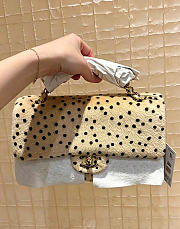 Chanel Métiers d'Art 2026 Leopard Classic Flap Bag Light Beige & Black - 2