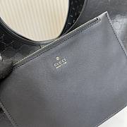 Gucci Giglio Large Tote Bag In Black - 2