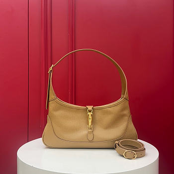 Gucci medium jackie slim shoulder bag carmel