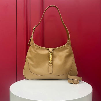 Gucci Jackie 1961 Medium Shoulder Bag Camel