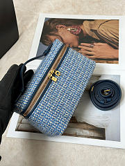 Loro Piana Extra Pocket L19 Woven Blue - 5