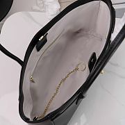 Chanel Spring Summer 2026 Small Shopping Bag Black - 6