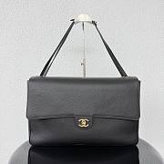 Chanel 38 Spring-Summer 2026 Gold Hardware Maxi Flap Bag In Black - 1