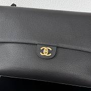 Chanel 38 Spring-Summer 2026 Gold Hardware Maxi Flap Bag In Black - 6