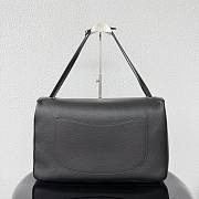 Chanel 38 Spring-Summer 2026 Gold Hardware Maxi Flap Bag In Black - 3