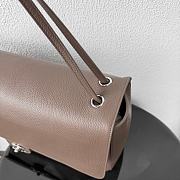 Chanel 38 Spring-Summer 2026 Silver Hardware Maxi Flap Bag In Taupe - 4