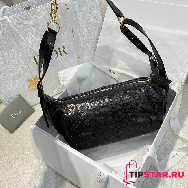 Dior Small D-Journey Bag In Black - 1