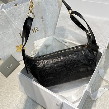 Dior Small D-Journey Bag In Black