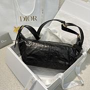 Dior Small D-Journey Bag In Black - 6