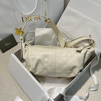 Dior Small D-Journey Bag In White