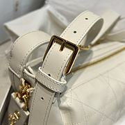 Dior Small D-Journey Bag In White - 5