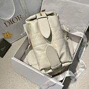 Dior Small D-Journey Bag In White - 3