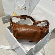 Dior Small D-Journey Bag In Brown - 1