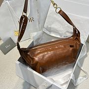 Dior Small D-Journey Bag In Brown - 3