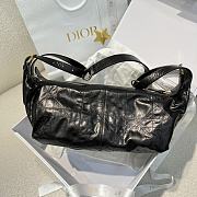 Dior Medium D-Journey Bag In Black - 1