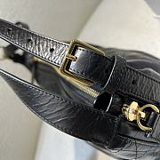 Dior Medium D-Journey Bag In Black - 5