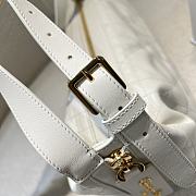 Dior Medium D-Journey Bag In White - 5