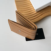 Loewe Panta logo-debossed Wallet In Brown - 6