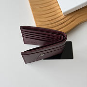 Loewe Panta logo-debossed Wallet In Burgundy - 6