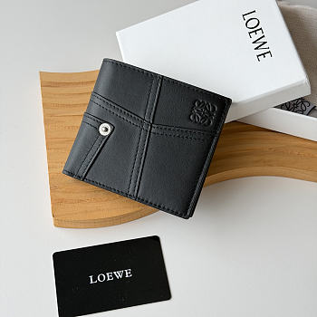 Loewe Panta logo-debossed Wallet In Black