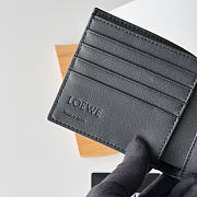 Loewe Panta logo-debossed Wallet In Black - 5