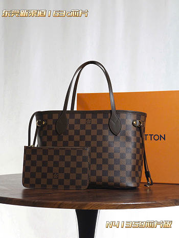 Louis Vuitton Neverfull PM Damier Ebene Brown