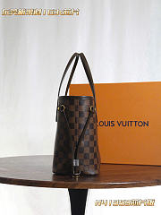 Louis Vuitton Neverfull PM Damier Ebene Brown - 6