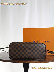 Louis Vuitton Neverfull PM Damier Ebene Brown - 4