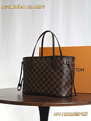 Louis Vuitton Neverfull PM Damier Ebene Brown - 3