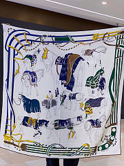 Hermes Grand Apparat Scarf - 4