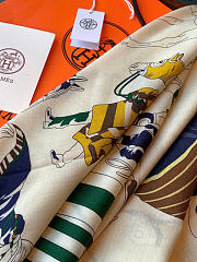 Hermes Grand Apparat Scarf - 3