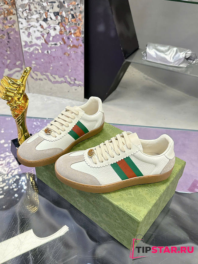 Gucci G74 Web Sneaker retro-inspired low-top - 1