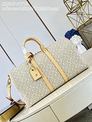 Louis Vuitton Keepall Bandoulière 45 Beige Pepper - 1