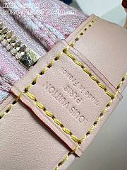 Louis Vuitton Alma BB Bag Monogram Emblème Rose Ruban - 6