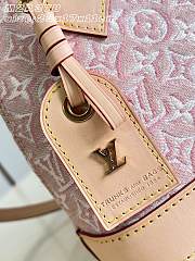 Louis Vuitton Alma BB Bag Monogram Emblème Rose Ruban - 5
