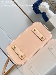 Louis Vuitton Alma BB Bag Monogram Emblème Rose Ruban - 4