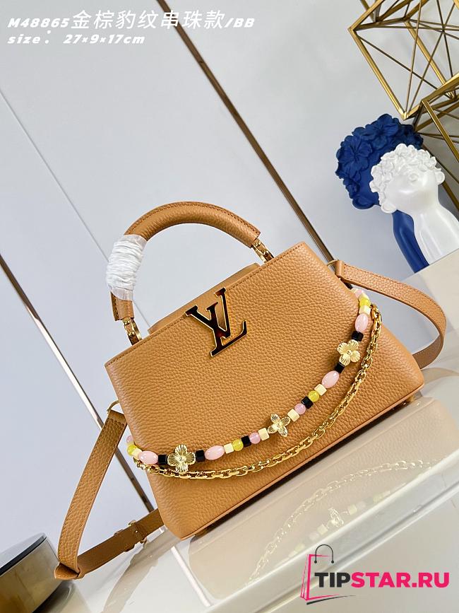 Louis Vuitton Sunbeam Capucines BB Bag In Brown - 1
