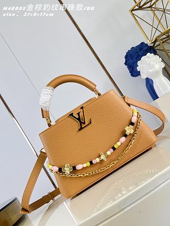 Louis Vuitton Sunbeam Capucines BB Bag In Brown