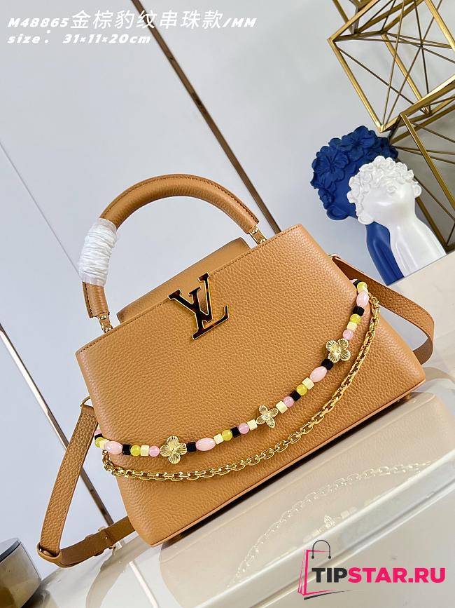 Louis Vuitton Sunbeam Capucines MM Bag In Brown - 1