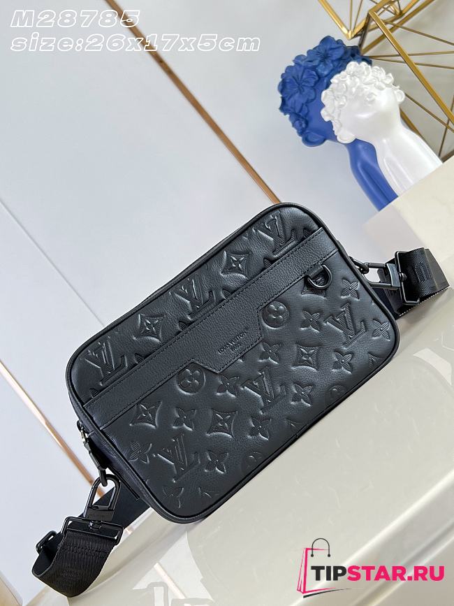 Louis Vuitton Alpha Messenger Bag In Black - 1