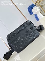 Louis Vuitton Alpha Messenger Bag In Black - 1