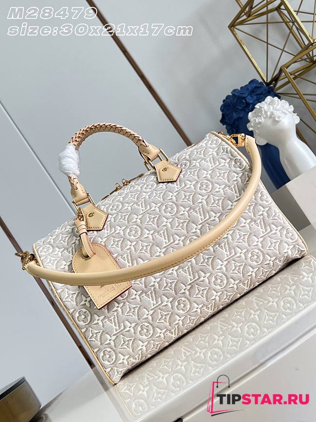 Louis Vuitton Speedy Soft 30 Monogram Emblème Peuplier M28479 - 1