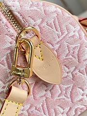 Louis Vuitton Speedy Bandoulière 20 Monogram Emblème Rose Ruban - 6