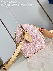 Louis Vuitton Speedy Bandoulière 20 Monogram Emblème Rose Ruban - 5