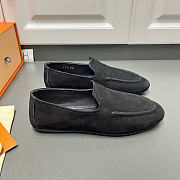 Louis Vuitton Horizon Slipper Nubuck calf leather Black - 6