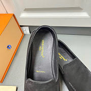 Louis Vuitton Horizon Slipper Nubuck calf leather Black - 5