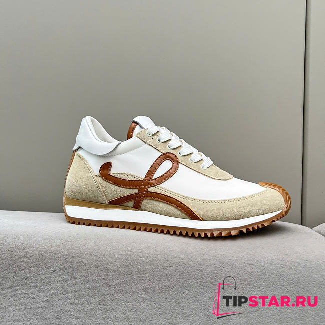 Loewe Flow Runner sneakers in almost optic - 1